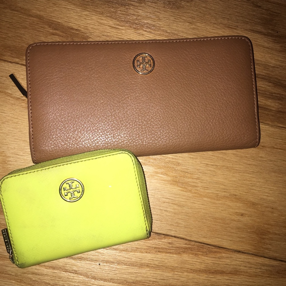 Tory Burch Tan Leather Wallet